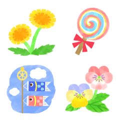 季節を感じる春の絵文字