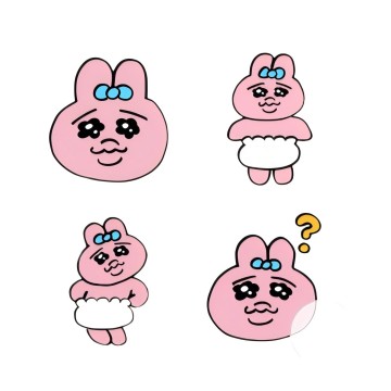 おぱんちゅうさぎの絵文字